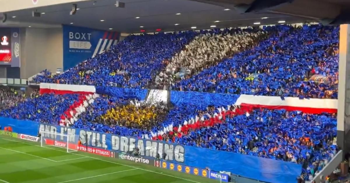Ub07 Watch as Union Bears unveil full-stand tifo for Bilbao…