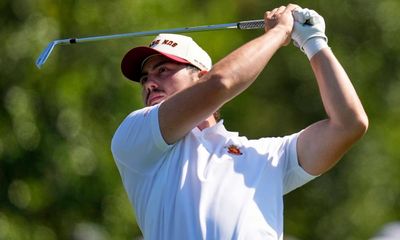 Spanish amateur golfer urinates into creek during opening Masters round