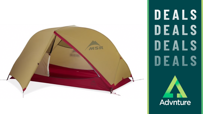 Snuggle up on solo trips to the wilderness with over $140 off this lightweight one-person MSR tent