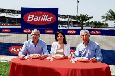 Faster pasta: Barilla name returns to F1 as official partner