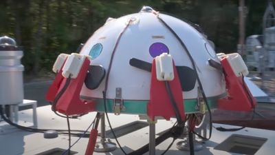 Harvard researchers are using this strange-looking camera to look for extraterrestrial evidence in the skies