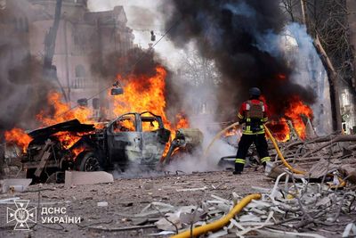 Russian Strike On City Centre In Ukraine's Sumy Kills 21