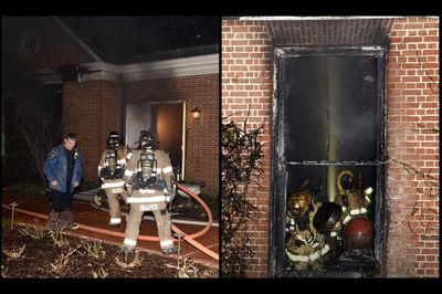 Photos Show Harrowing Scene at Pennsylvania Governor's Mansion Set Ablaze by Suspected Arsonist