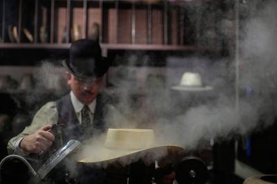 AP PHOTOS: Chile's capital has the the oldest hat maker in South America