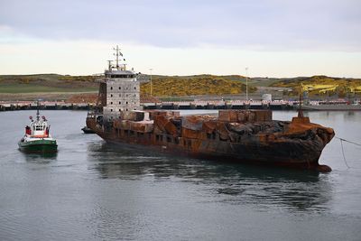 Russian captain appears in court over death of crewman in North Sea collision
