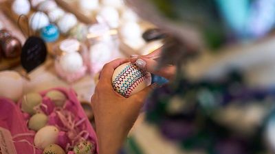 Germany's Sorbian ethnic minority prepares for Easter with traditional eggs