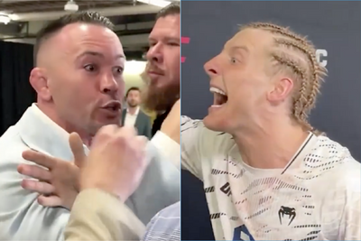 Colby Covington vows to end Paddy Pimblett’s hype after UFC 314 altercation: ‘He’s never going to be champion’