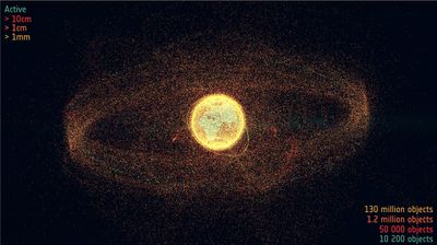 3 big hunks of space junk crash to Earth every day — and it's only going to get worse