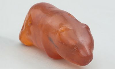 Słupcio: A 6,000-year-old amber 'gummy bear' that may have been a Stone Age amulet