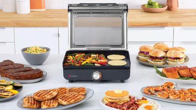 Ninja’s new indoor grill can cook 10 burgers at a time – but you might not get it