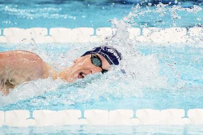 Maertens sets world record in men's 400 metre freestyle
