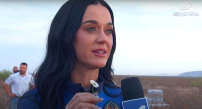 'I feel super connected to love': Katy Perry reflects on her historic space launch with Blue Origin (video)