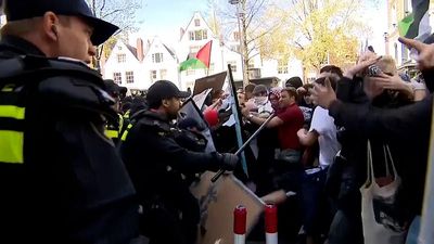 Students arrested at University of Amsterdam pro-Palestine protest