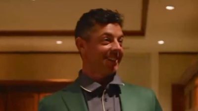 Rory McIlroy Was Pretty Speechless Walking Into the Masters Champions Locker Room