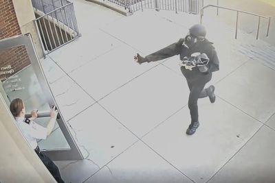 Man is arrested after spraying pepper spray at officers in a Boston-area courthouse, police say