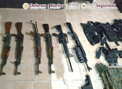 Alleged Ringleader For Sinaloa Cartel In Baja California 'El 90' Arrested Along With Six Others