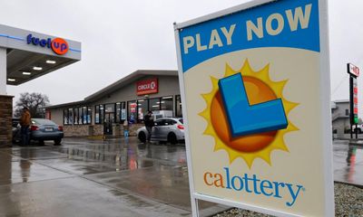 Unhoused man wins $1m jackpot from California lottery scratcher