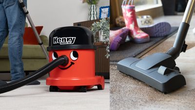 Henry's new supersized, heavy duty vacuums make standard stick vacs look like children's toys