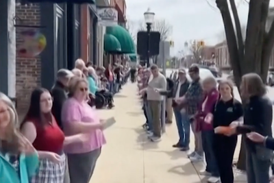 How a Michigan town united to move 10,000 books one by one for local store