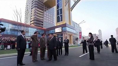 Kim Jong-un inaugurates Pyongyang apartment blocks with daughter Kim Ju-ae