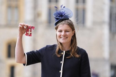 Princess Royal surprised by campaigner during investiture ceremony