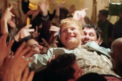 Watch Ed Sheeran embrace Persian traditions and Farsi in behind-the-scenes Azizam video