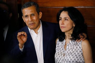 Peru's former first lady arrives in Brazil for asylum to evade prison