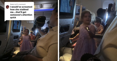 Passenger Loses It After Kid Stabs Her In Flight With Fork While Mother Slept: “Lady, Get Your Kid!”
