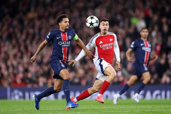 PSG Celebrating Their Quadruple