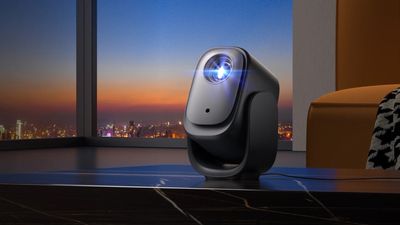 This cheap projector has a gimbal stand and smart auto adjustments so it's easy to stream Netflix and Prime Video anywhere