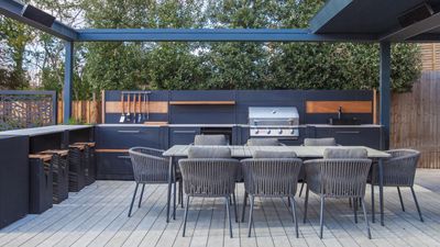 How can you make an outdoor kitchen feel more luxurious? Designer tips on making this hardworking space extra opulent