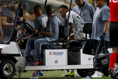 Neymar leaves pitch in tears after suffering latest injury setback