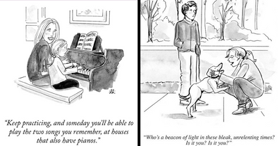 From Relatable To Absurd: 28 Witty One-Panel Comics By The New Yorker Cartoonist