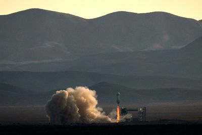 Watch: Blue Origin door appears to open prompting conspiracy theories claiming Katy Perry space expedition was a hoax