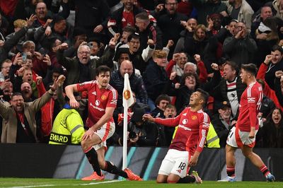Man United 5-4 Lyon (agg. 7-6): Red Devils reach Europa League semi-finals on extraordinary night of drama