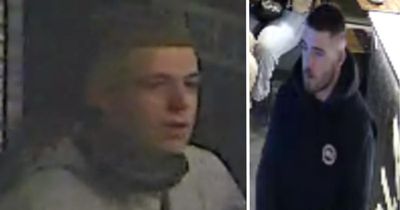 Police search for two men after serious assault in Scottish city at Christmas