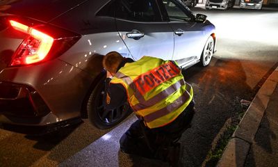 German police crack down on illegal street car tuning as season begins