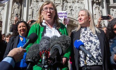 Supreme court ruling on legal definition of a woman divides opinion