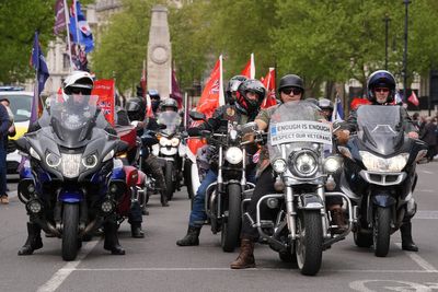 Treatment of veterans ‘absolutely disgusting’ say bikers in Legacy Act protest