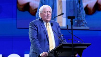 Palmer makes pitch to Patriots at campaign launch