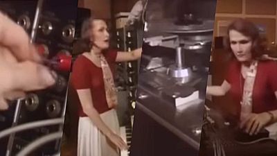 “Wendy Carlos is able to build precisely the sound that she wants”: Watch synth pioneer Wendy Carlos in the studio, working Moog magic back in 1989