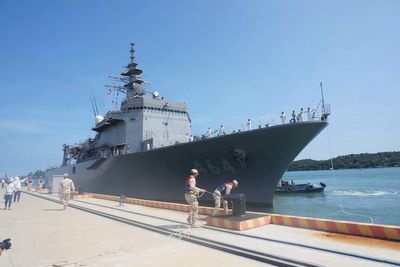 Japan sends more naval ships to China-linked base despite US concerns