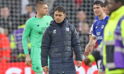 Cardiff sack Omer Riza and hand reins to Ramsey in last-ditch bid to avoid drop