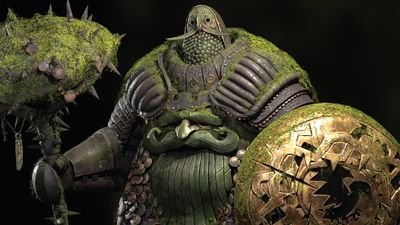 Andrey Dobraeb channels the eerie atmospheres and intricate world-building of dark fantasy games like Dark Souls and Elden Ring to craft this mossy character