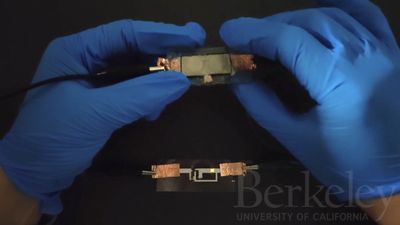 Stabbed, cut, attacked, twisted — scientists subject new stretchable battery to extreme torture, and it retained 90% of its capacity