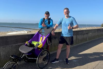 ‘Anything is possible’ – London marathon participant with motor neurone disease