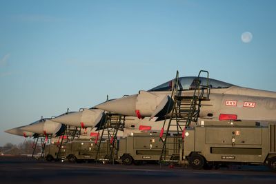 RAF fighter jets intercept Russian aircraft flying close to Nato airspace