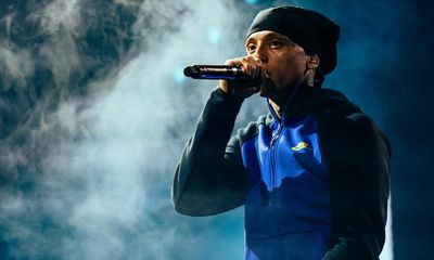 Central Cee review – UK rap superstar tentatively enjoys stadium success