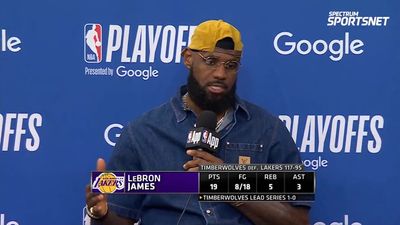 LeBron James Shares Level-Headed Take on Lakers' Game 1 Loss to Timberwolves