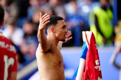Liverpool on brink of title as Trent Alexander-Arnold goal relegates Leicester